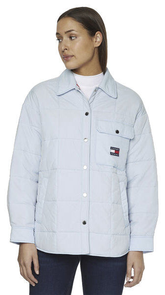 Tommy Jeans Lightweight Padded Shacket - giacca tempo libero - donna Light Blue XS