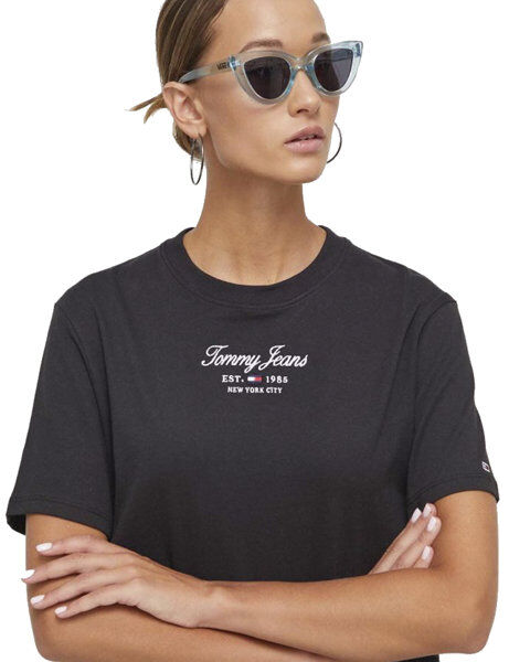 Tommy Jeans Tjw Classic Essential Logo - T-shirt - donna Black S