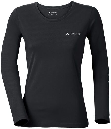 Vaude W Brand LS - maglia a maniche lunghe - donna Black 36