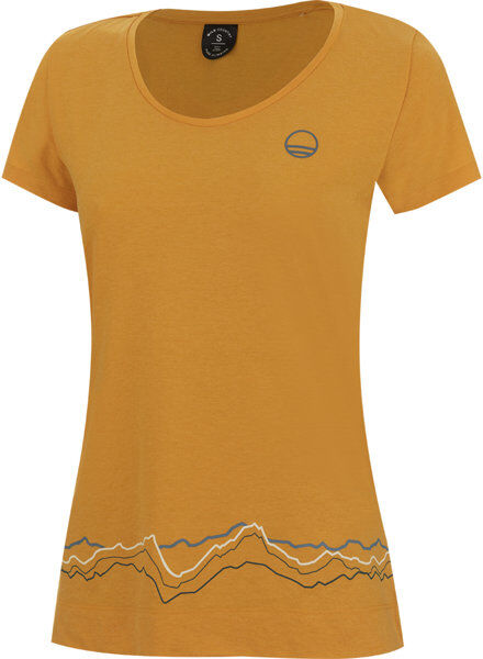 Wild Country Flow W - T-shirt arrampicata - donna Dark Yellow XS