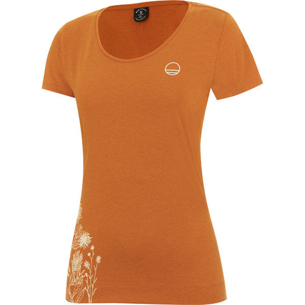 Wild Country Flow W - T-shirt arrampicata - donna Orange/White XS