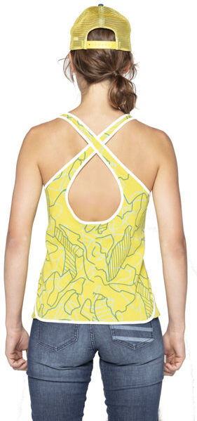 Wild Country Flow W - top arrampicata - donna Yellow M