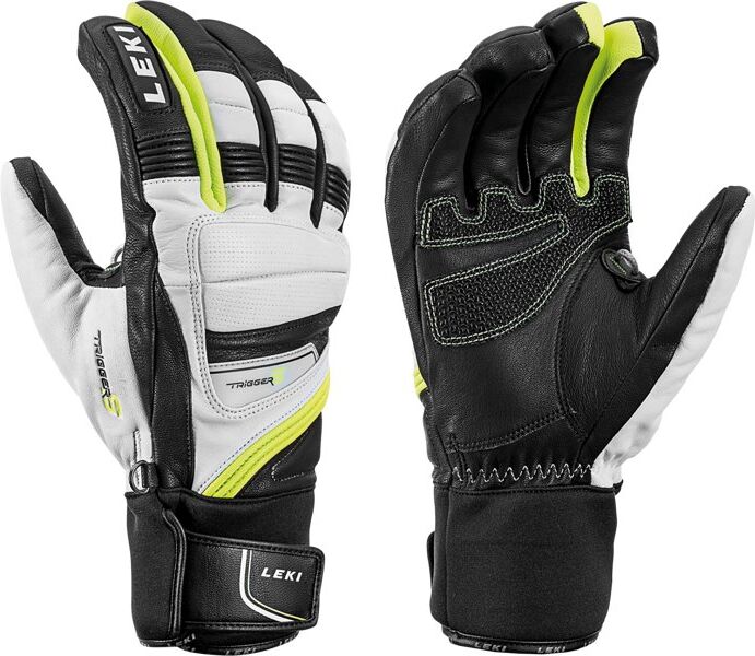 Leki Griffin Prime S - guanti da sci - unisex - White/Black Leki Griffin Prime S - guanti da sci - unisex - White/Black