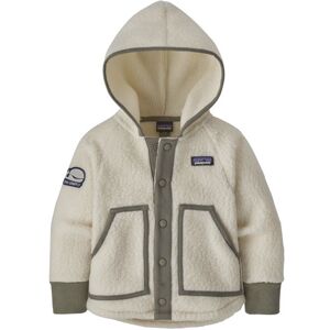 Patagonia B Retro Pile Jr - giacca in pile - bambino White/Grey 12M