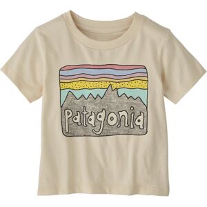 Patagonia Baby Fitz Roy Skies - T-Shirt - bambino Red 18M