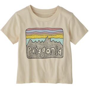 Patagonia Baby Fitz Roy Skies - T-Shirt - bambino Beige 2A