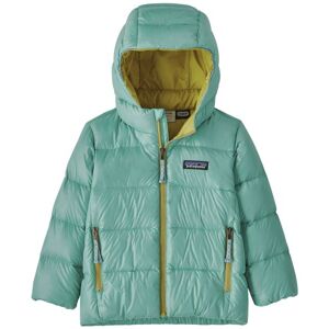 Patagonia Baby Hi-Loft Down Hoody Jr - giacca piumino - bambino Light Green 18M