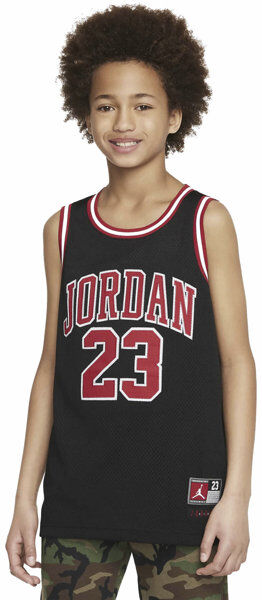 Nike Jordan 2 Jersey J - top - ragazzo Black 13-15A