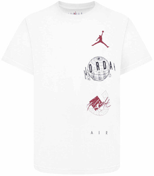 Nike Jordan Air Globe Jr - T-shirt - ragazzo White 8-10A