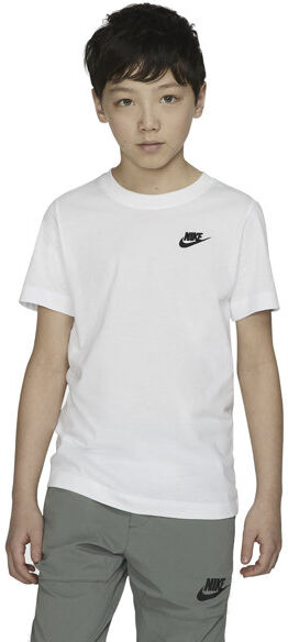 Nike B Emb Futura J - T-shirt - bambino White XS