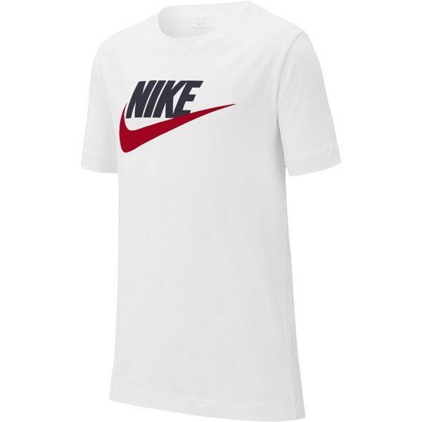 Nike Cotton - T-shirt - bambino White XS