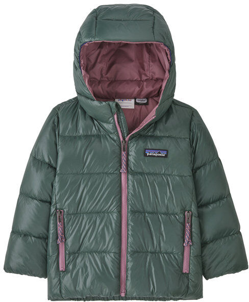 Patagonia Baby Hi-Loft Down Hoody Jr - giacca piumino - bambino Green 12M