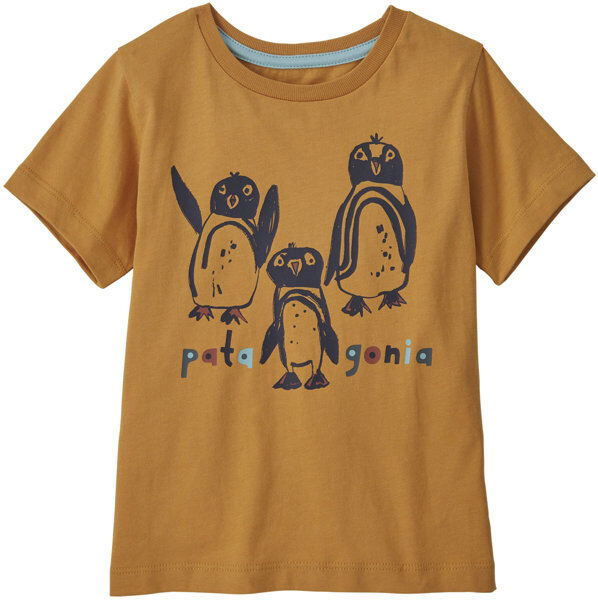 Patagonia Baby Regenerative Organic Certified™ Cotton Graphic - T-shirt - bambino Dark Yellow 2A