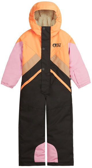 Picture Snowy Toddler Jr - tuta da sci - bambino Black/Orange/Pink 18/24 Y