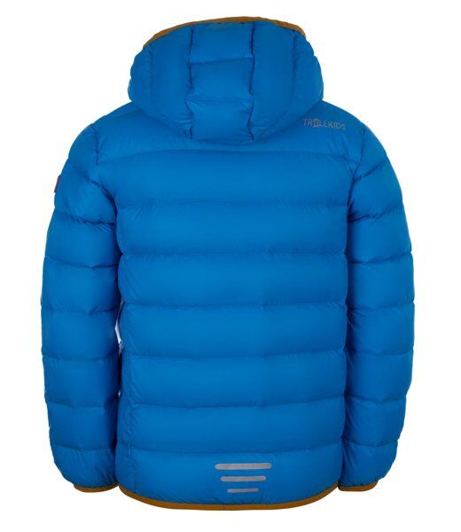 Trollkids Dovrefjell - giacca in piuma - bambino Blue/Brown 152