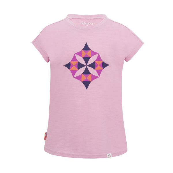 Trollkids Sandefjord T - T-shirt - bambina Pink 152