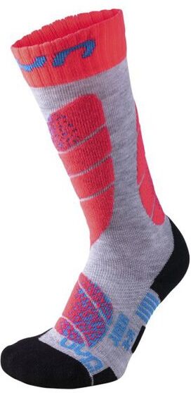 Uyn Ski - calze da sci - bambino Grey/Pink 24/26