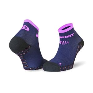 BV Sport SCR One Evo - calze triathlon - donna Dark Blue/Pink 36/38