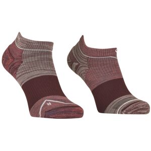 Ortovox Alpine Low W - calzini corti - donna Dark Red/Pink 39/41