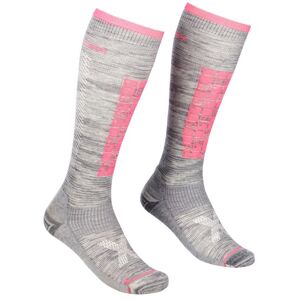 Ortovox Ski Compression W - calze da sci - donna Grey/Pink 42/44