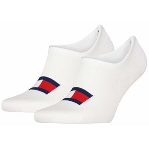 Tommy Jeans Footie Flag - calzini corti White 39/42