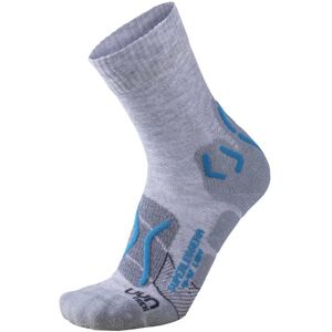 Uyn Trekking Superleggera - calzini corti - donna Grey/Light Blue 35/36