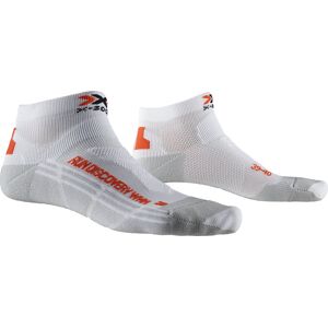 X-Socks Run Discovery - calzini running - donna White/Grey 41/42