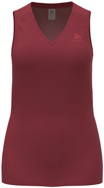 Odlo Active F-Dry Light Eco - maglietta tecnica senza maniche - donna Dark Red M