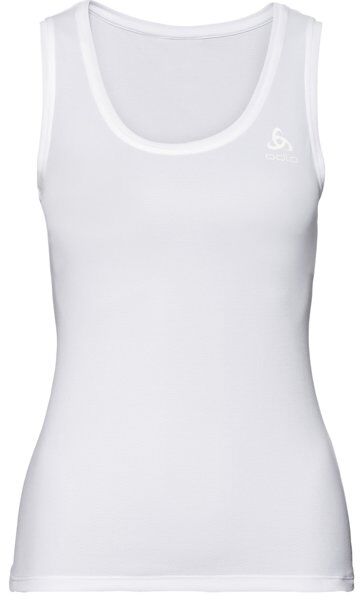 Odlo Active F-Dry Light Suw Singlet - maglietta tecnica senza maniche - donna White S