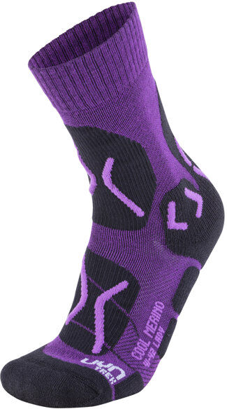 Uyn Trekking Cool Merino - calzini corti - donna Purple 35/36