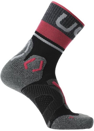 Uyn Trekking One Merino - calzini corti - donna Black/Pink 41/42