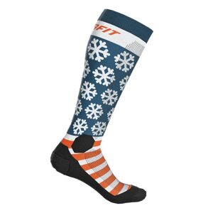 Dynafit FT Graphic - calzino sci alpinismo blue/orange 43/46