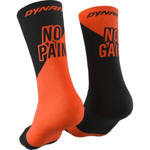 Dynafit No Pain No Gain - calzini corti Black/Orange 43/46