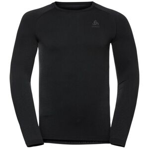 Odlo Performance Warm Eco Baselayer - maglietta tecnica a manica lunga - uomo Black S