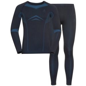 Odlo Winter Specials Performance Evolution Warm - set intimo - uomo Dark Blue M