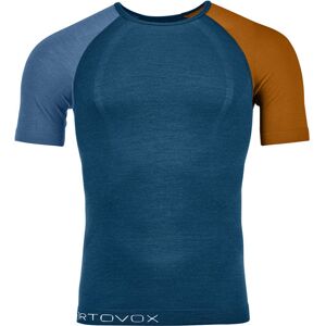 Ortovox Comp Light 120 - maglietta tecnica - uomo Blue/Orange L