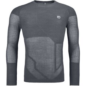 Ortovox Merino Thermovent - maglietta tecnica a maniche lunghe - uomo Grey S