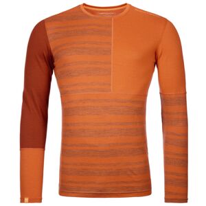 Ortovox Rock'n Wool M - maglietta tecnica a maniche lunghe - uomo Orange L