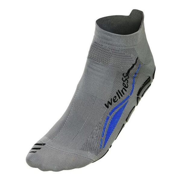 r-evenge wellness experience - calzini fitness grey/blue l (42-45)