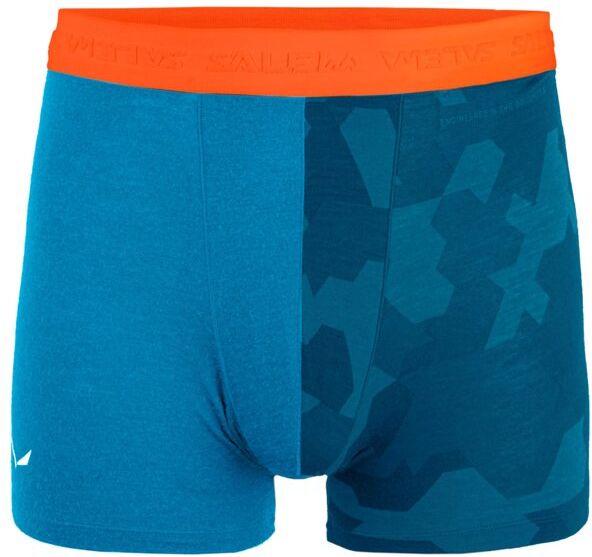 salewa cristallo warm amr - boxer - uomo light blue 50