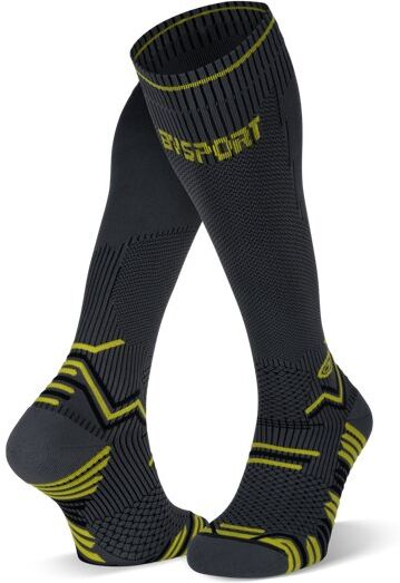 BV Sport Trail Compression - calze trailrunning - uomo Black/Yellow M+