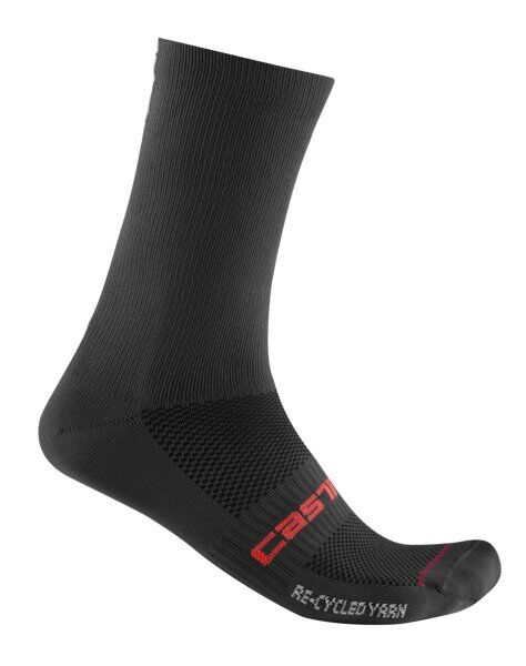 Castelli Re-Cycle Thermal 18 - calzini ciclismo Black S/M