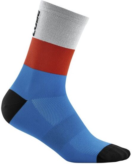 Cube Teamline High Cut - calzini ciclismo Grey/red/blue 40/43