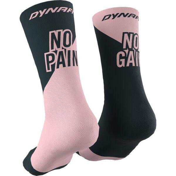 Dynafit No Pain No Gain - calzini corti Black/Pink 39/42