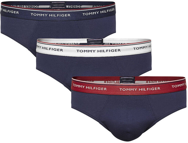 Tommy Hilfiger 3 Pack Brief - slip - uomo Dark Blue/Red/White L