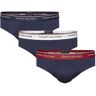 Tommy Hilfiger 3 Pack Brief - slip - uomo Dark Blue/Red/White L