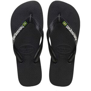 Havaianas Brasil Logo - infradito - unisex Black 43/44 BR