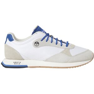 North Sails Tailer Cover - sneakers - uomo White/Blue 46