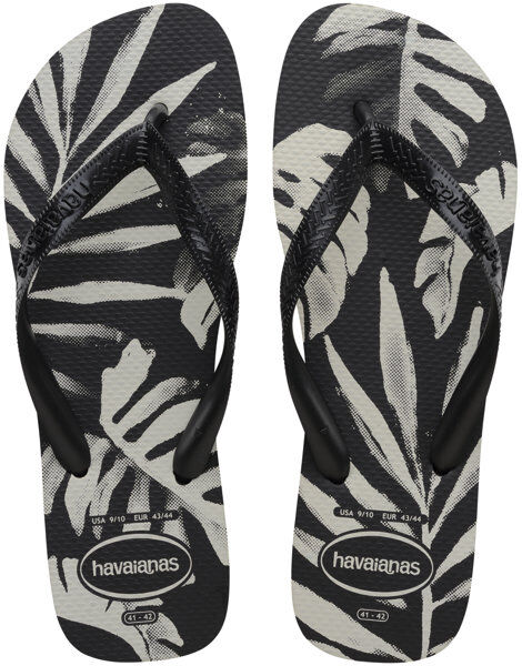 Havaianas Aloha - infradito - uomo Black/White 41/42 BR