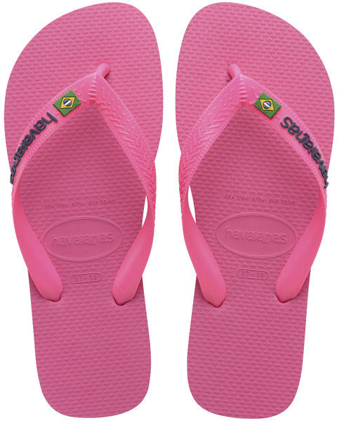 Havaianas Brasil Logo Neon - infradito - donna Pink 41/42